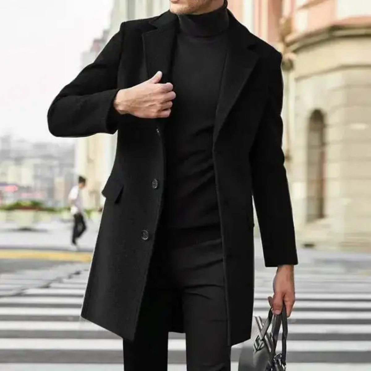 Men's Tailored Overcoat Smart Wool The Eastgate