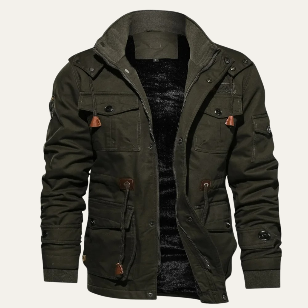Men's Thick Warm Hooded Winter Jacket