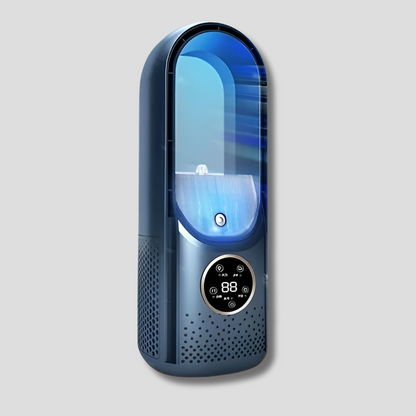 Compact Bladeless Table Fan Air Conditioner