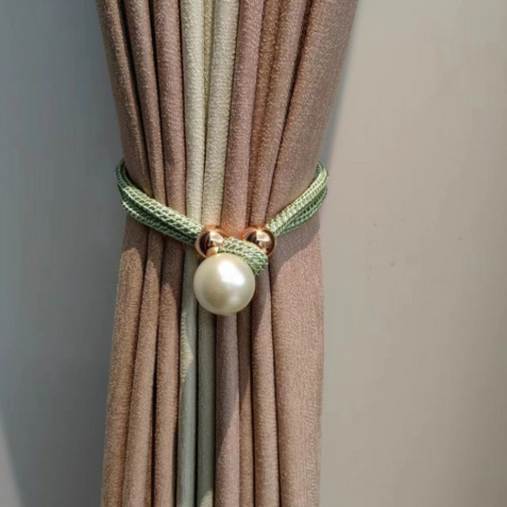 Pearl Curtain Tie Back 2-Piece Set - Vonnera