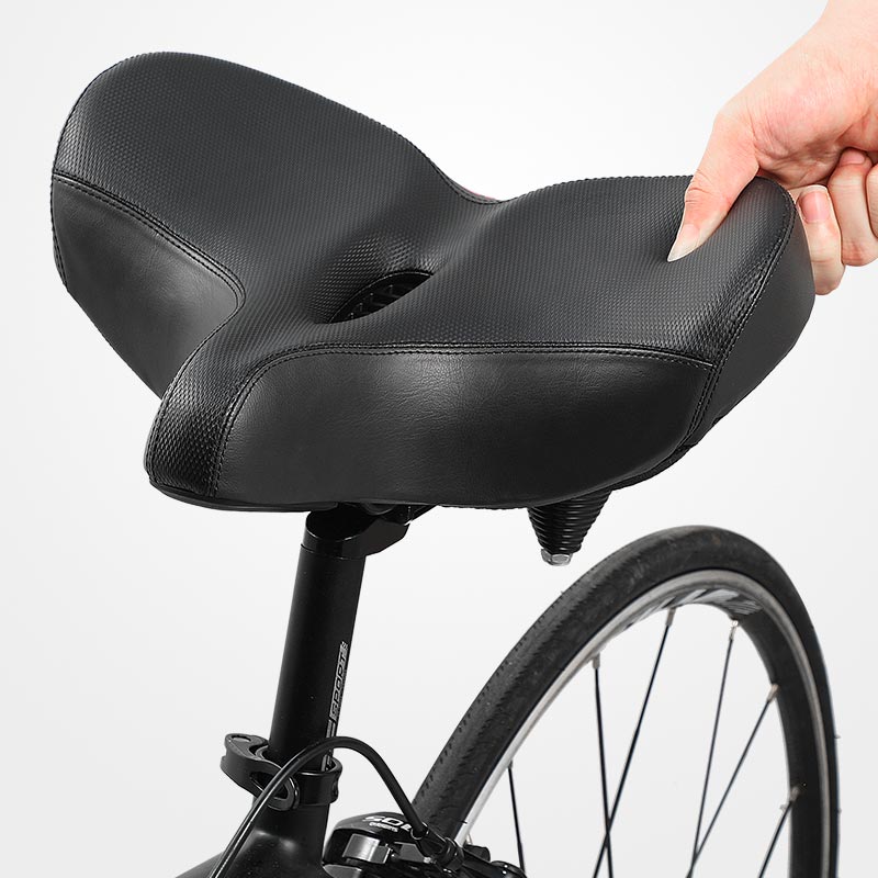 Comfortable Bicycle Saddle Extra Wide Seat