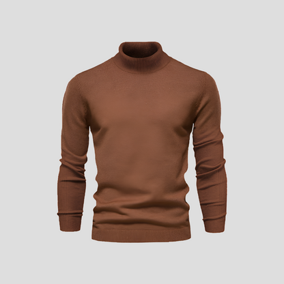 Men's Turtleneck Wool Sweater