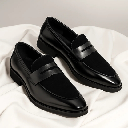 Italian Men's Penny Loafers Leather