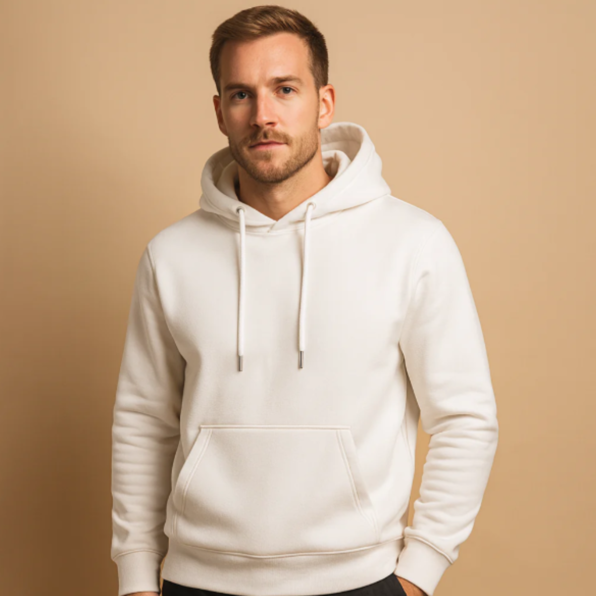 Men's Classic Hoodie Sweater With Front Pocket