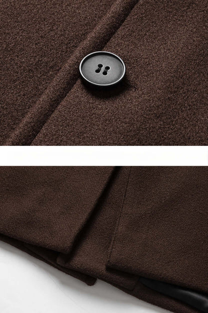 Men's Wool Overcoat Warm Classic