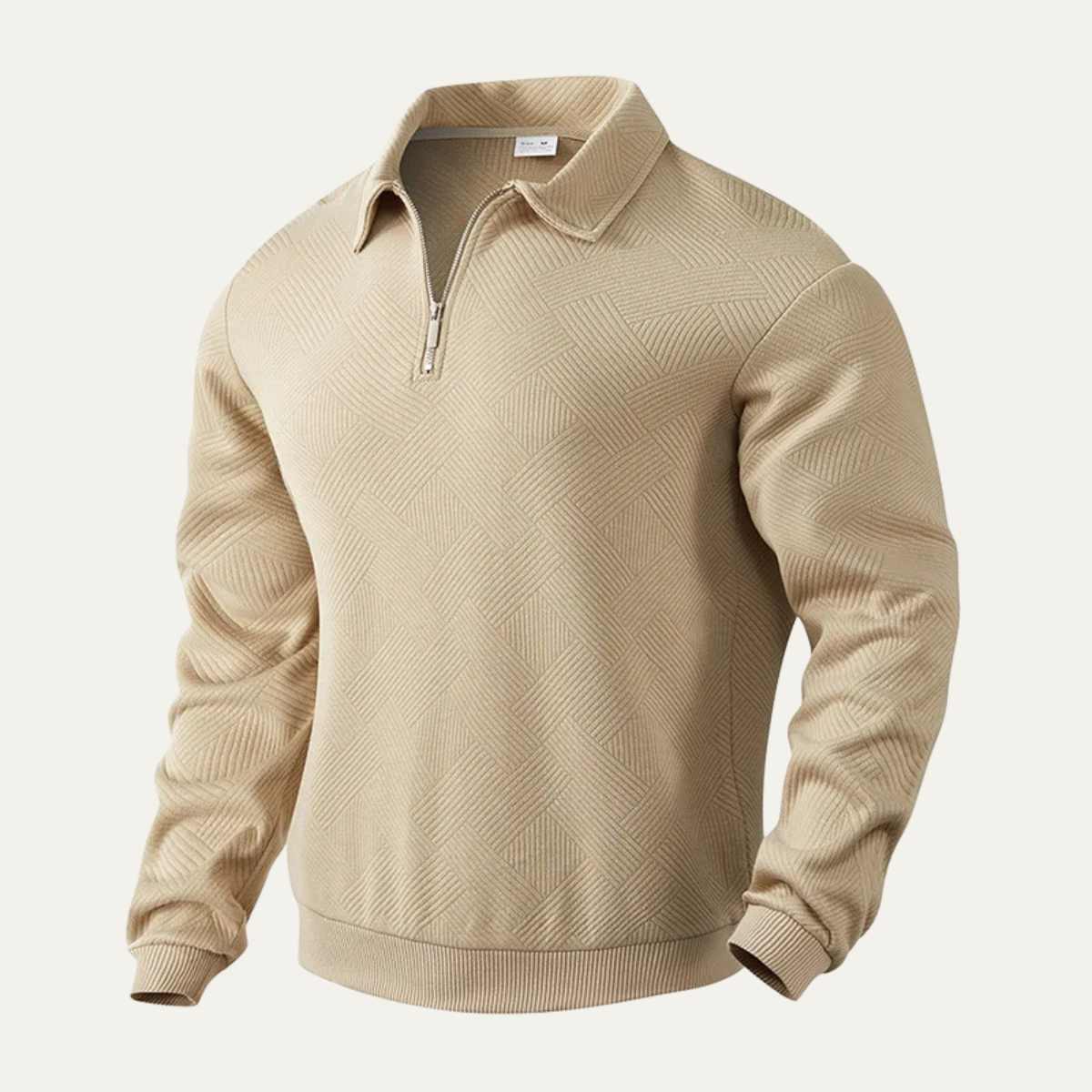 Men's Quarter Zip Sweater Lightweight - Vonnera