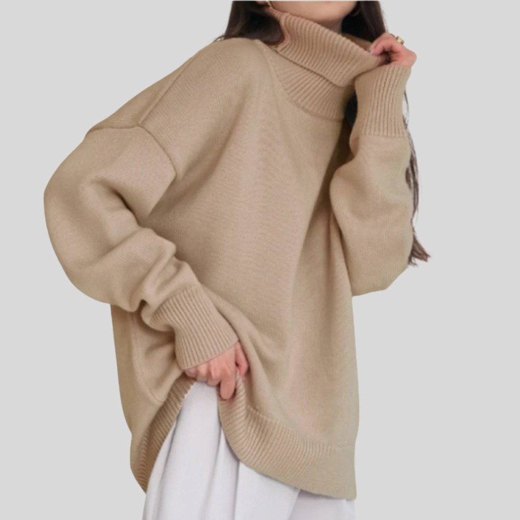 Women's Rollneck Sweater Cold-Weather