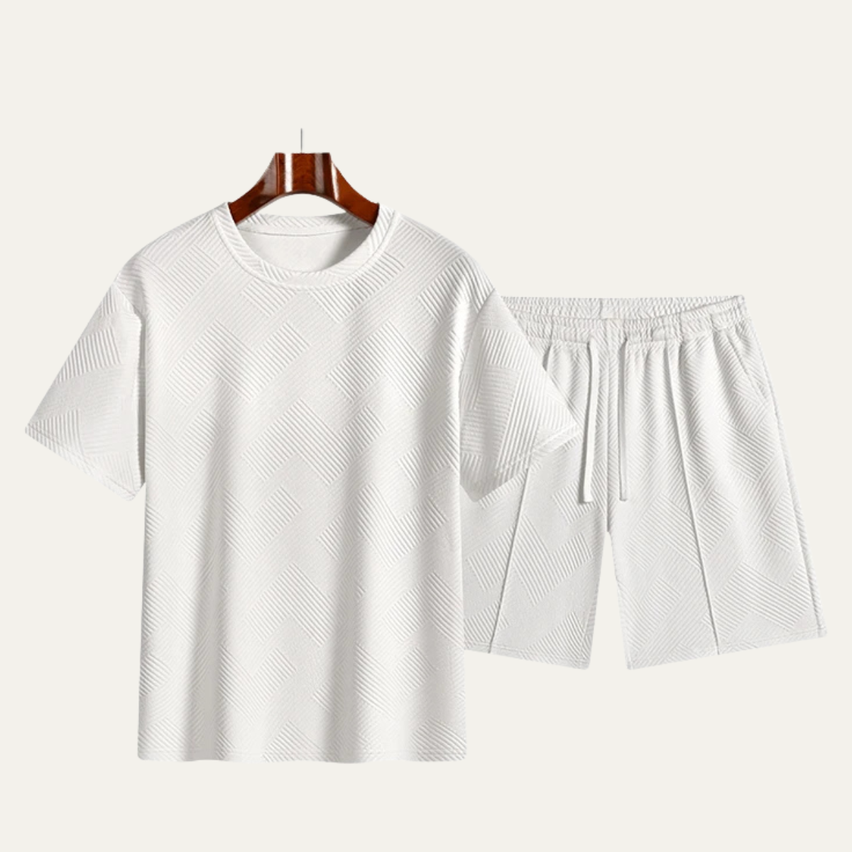 Men's Summer T Shirt And Shorts Set