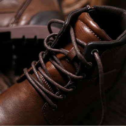 Men's Leather Combat Boots