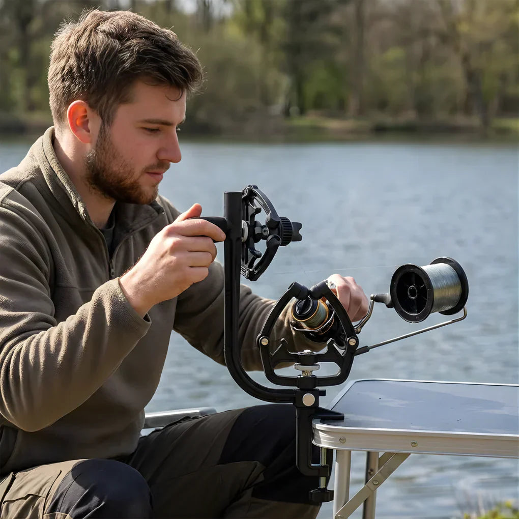 Fishing Line Spooler Winder Device