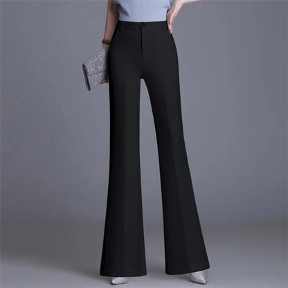 Women's High Waist Flared Pants Slim Fit - Vonnera