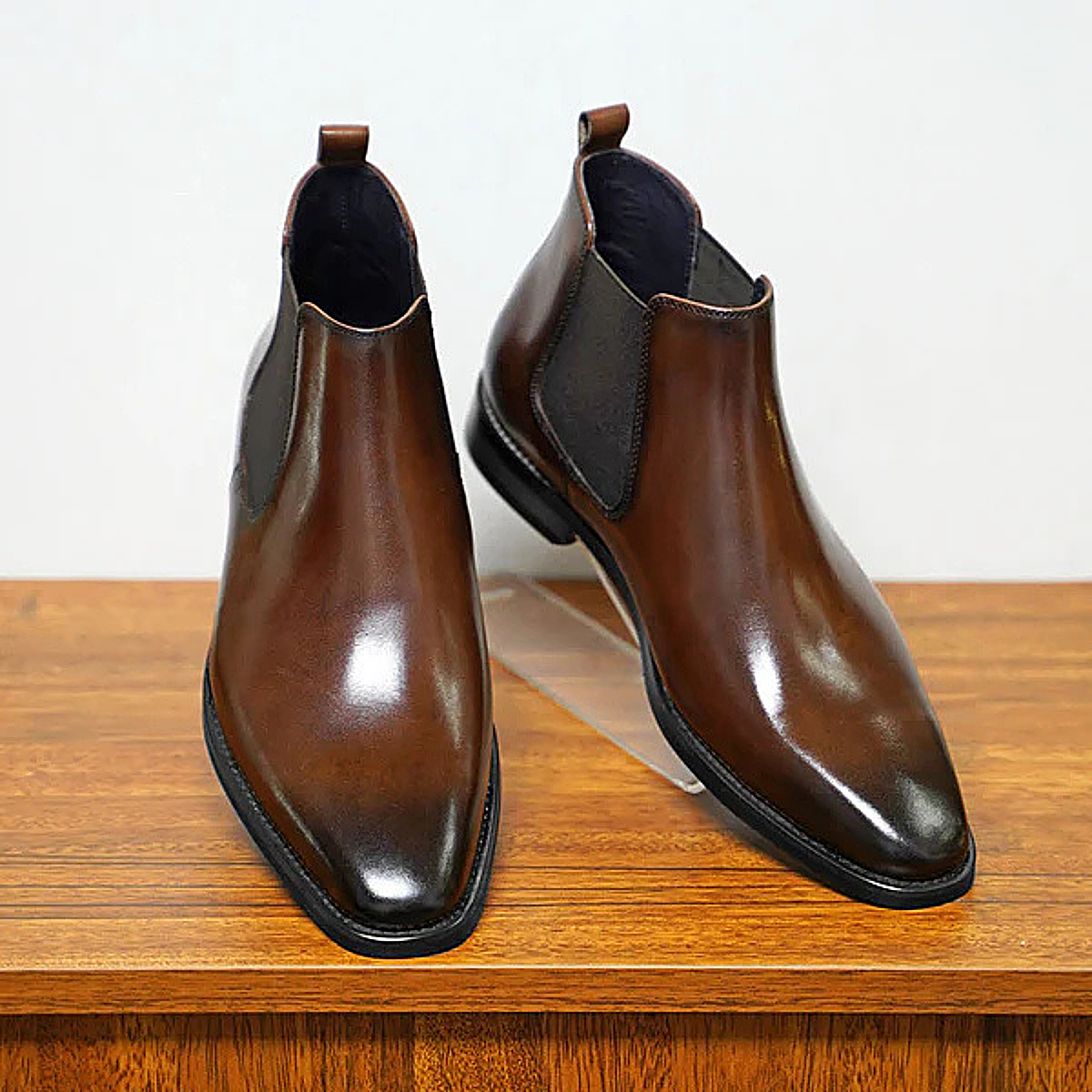 Hawthorne Men's Leather Ankle Boots Black