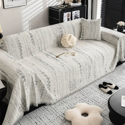 Elegant Sofa Cover Soft Comfortable Beige
