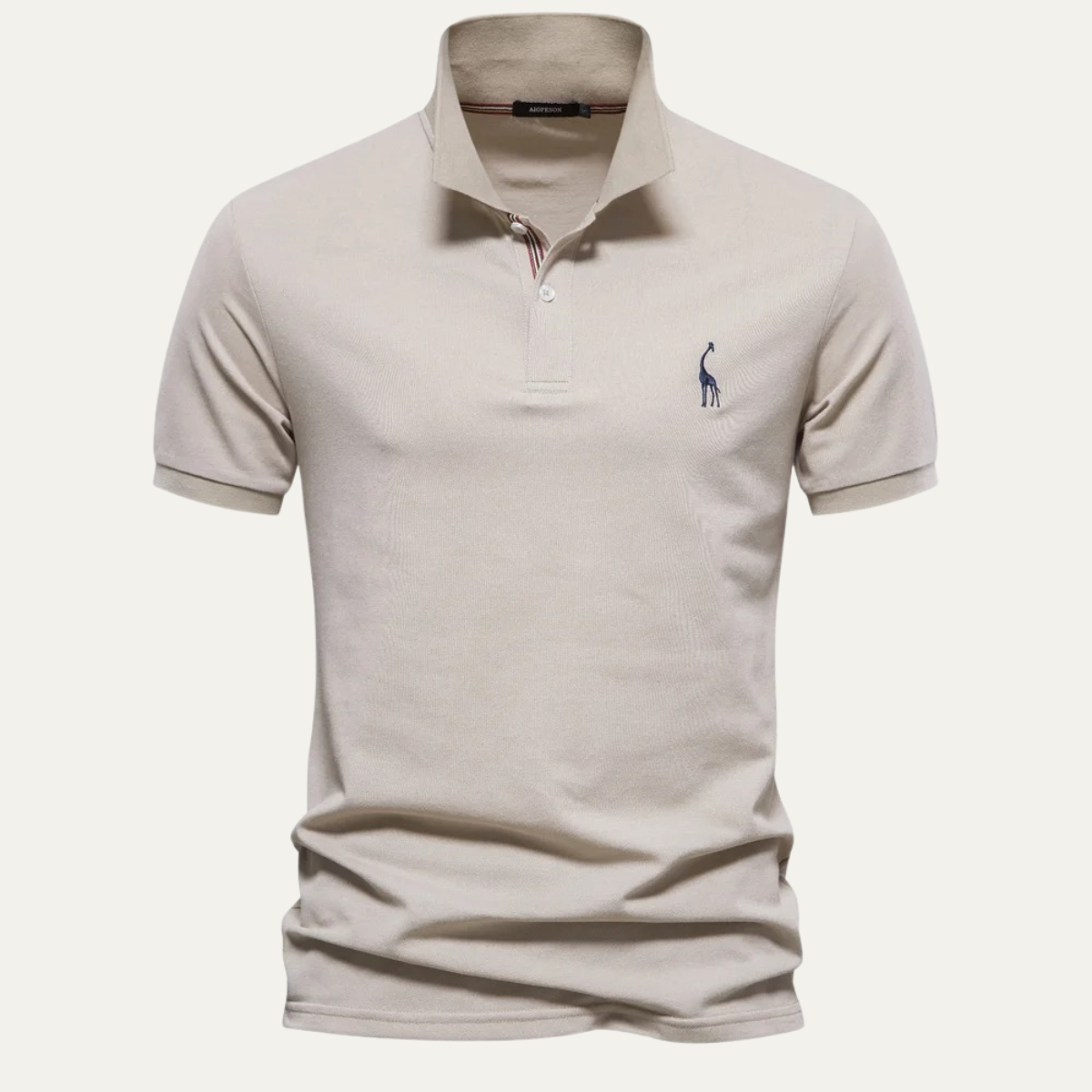 Men's Cotton Polo Shirt Classic White