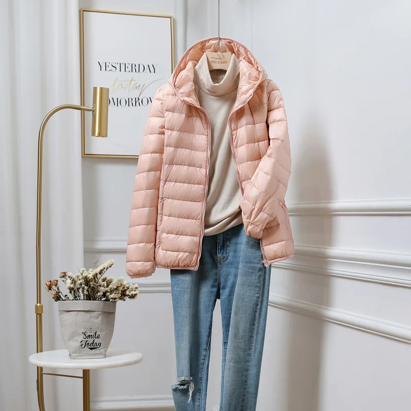 Women's Puffer Jacket Lightweight Water-Resistant - Vonnera