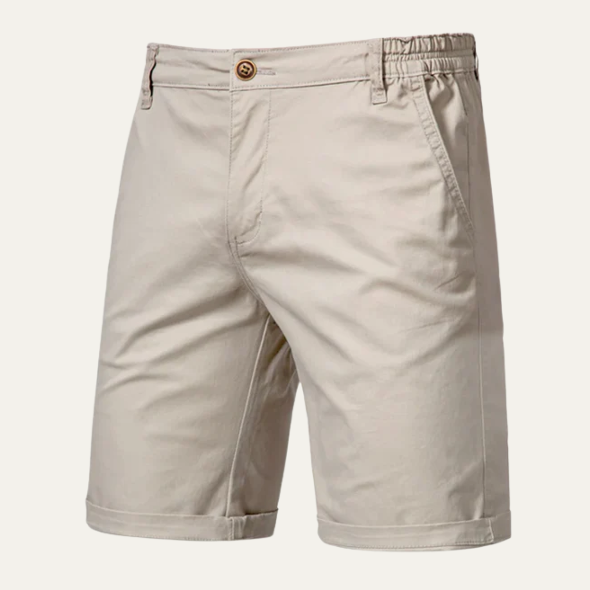 Men's Cotton Flat Front Shorts - Vonnera