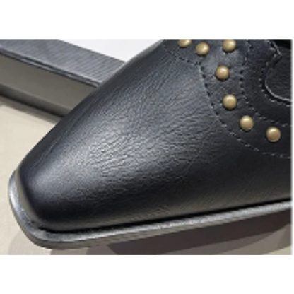 Women's Studded Slouchy Ankle Boots