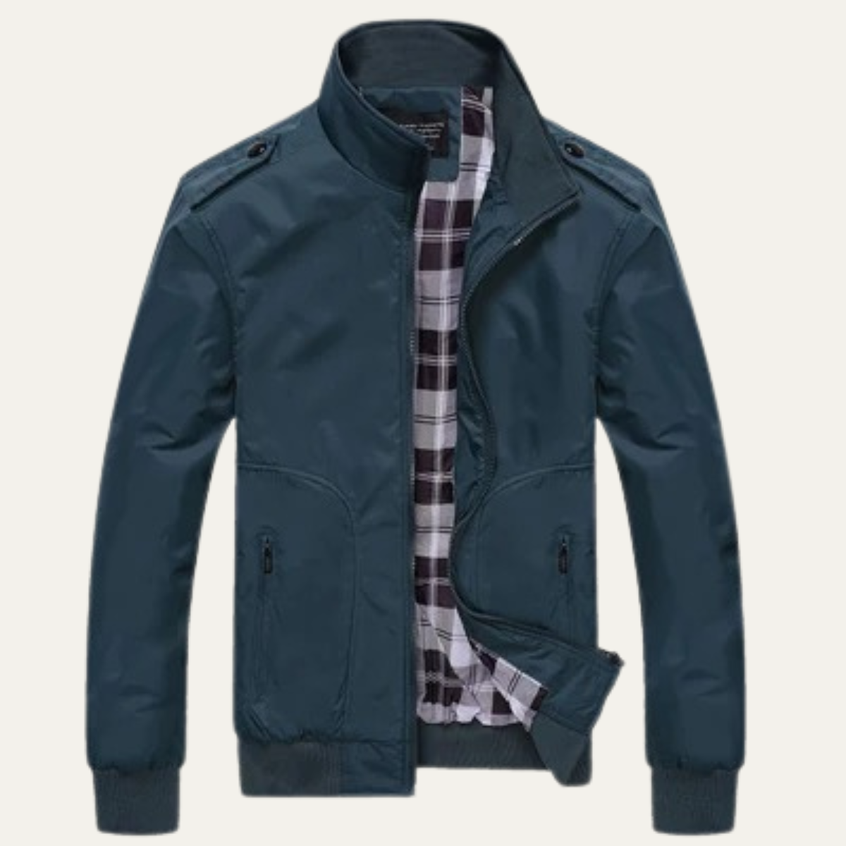 Men's Bomber Jacket Lightweight Stand Collar