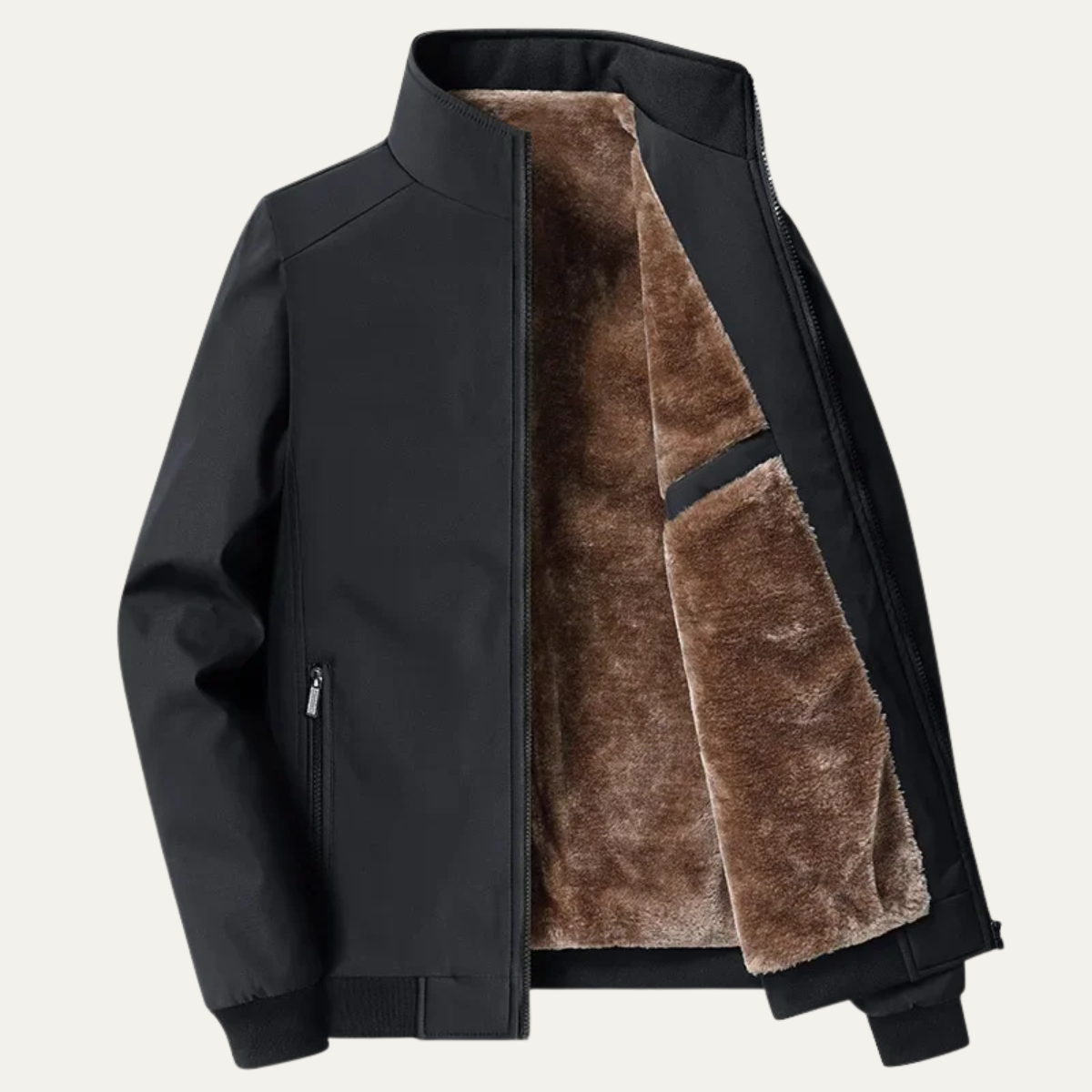 Men's Warm Fleece Lined Jacket
