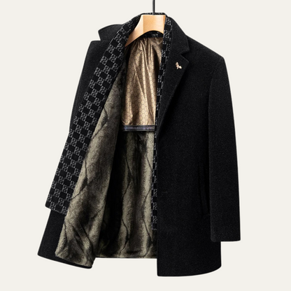 Men's Fur Lined Winter Coat Warm - Vonnera