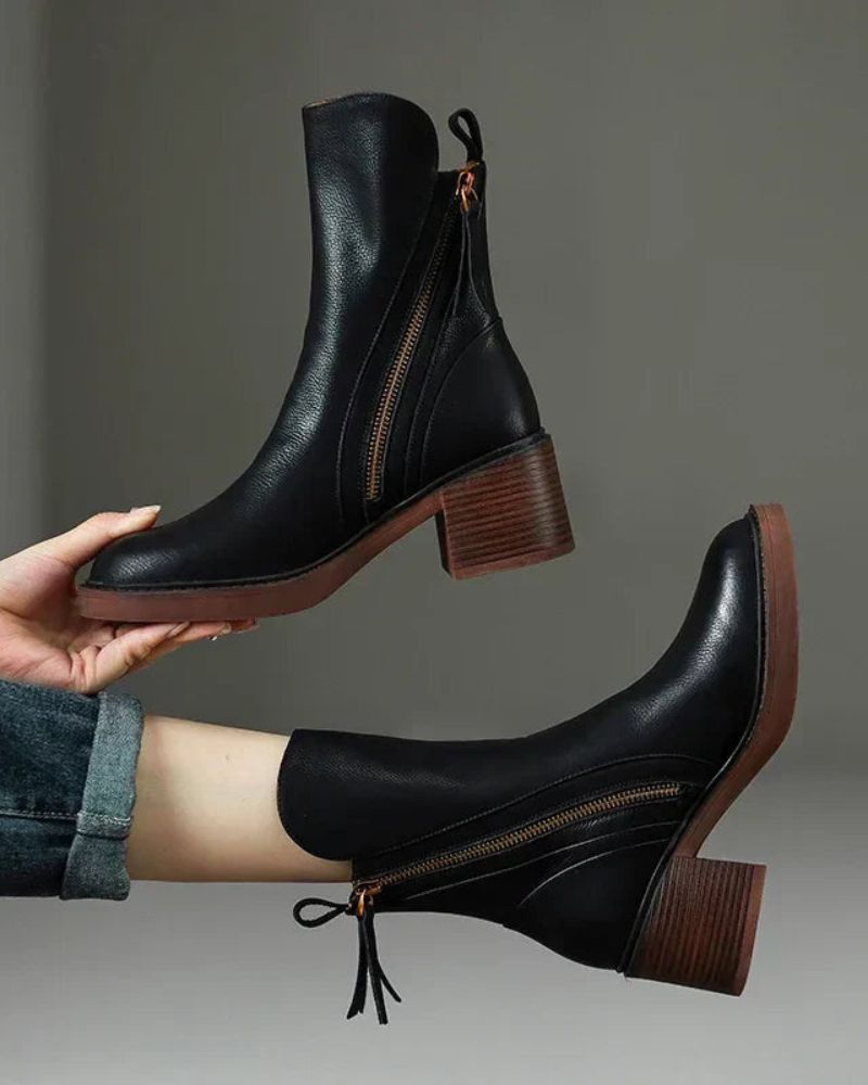 Women's Elegant Ankle Boots - Vonnera