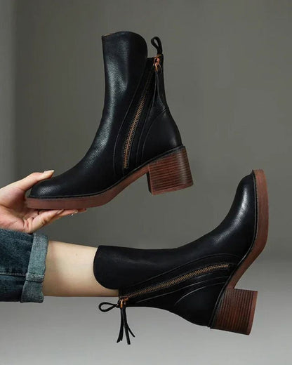 Women's Elegant Ankle Boots - Vonnera