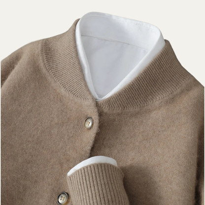 Ashworth Men's Soft Knit Cardigan 100%