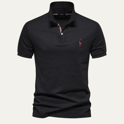 Men's Cotton Polo Shirt Classic White