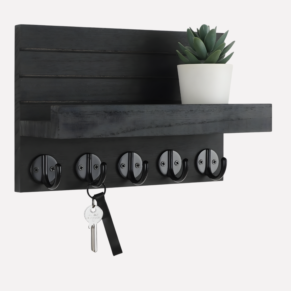 Wall Key Mail Holder Shelf - Vonnera