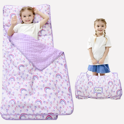 Toddler Sleep Mat With Pillow And Blanket