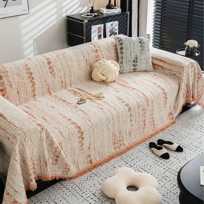 Elegant Sofa Cover Almond Crest Comfortable Living Room Furniture
