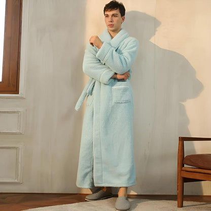 Luxe Fleece Bathrobe Soft Comfortable