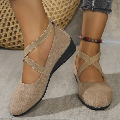 Melinda Women's Wedge Shoes Elastic Comfortable