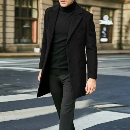 Men's Tailored Overcoat Smart Wool The Eastgate