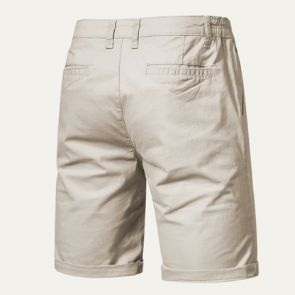 Men's Cotton Flat Front Shorts
