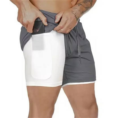 Men's 2-in-1 Sport Shorts Performance Comfort