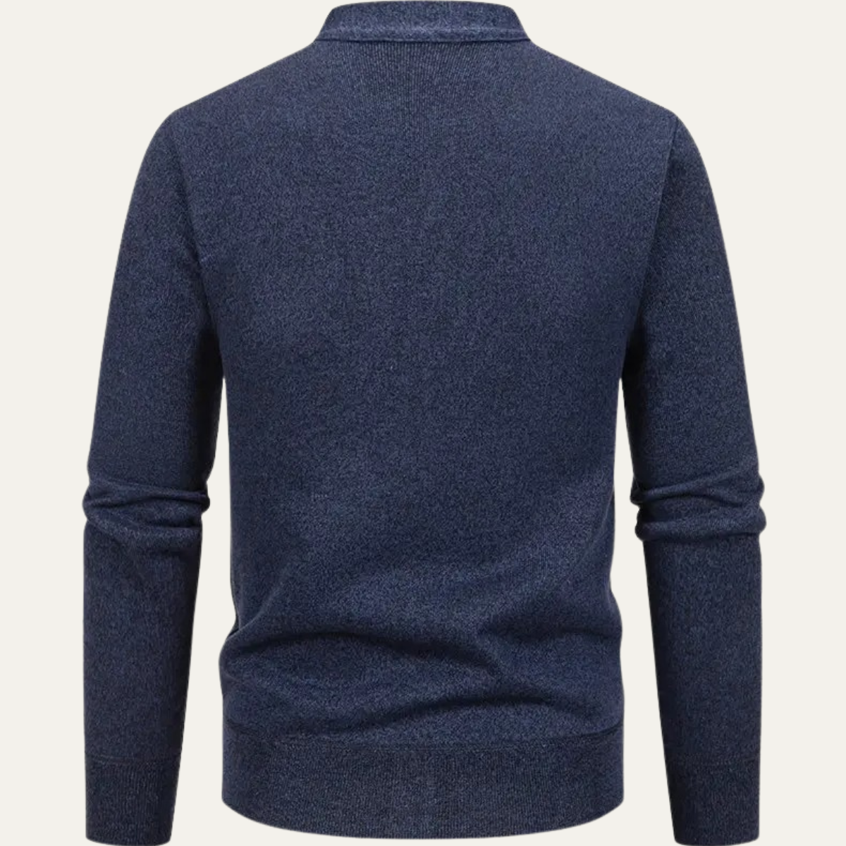 Men's Casual Cardigan Knit Button Up With Pockets