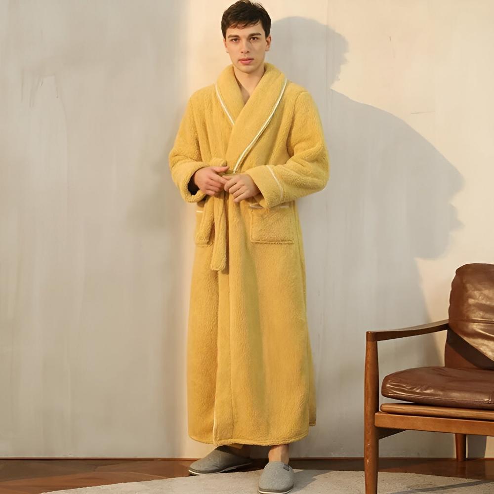 Luxe Fleece Bathrobe Soft Comfortable