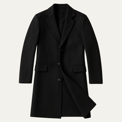 Men's Tailored Overcoat Smart Wool The Eastgate - Vonnera