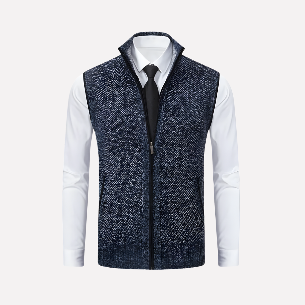 Men's Zip Front Vest - Vonnera
