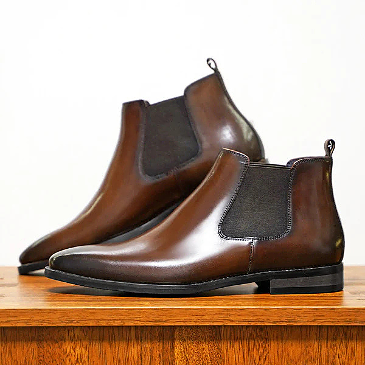 Hawthorne Men's Leather Ankle Boots Black