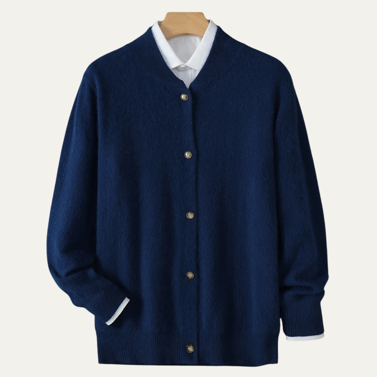 Ashworth Men's Soft Knit Cardigan 100%