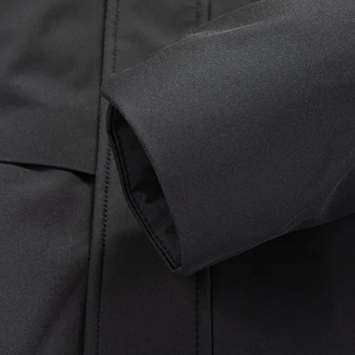 Men's Waterproof Parka Thickened Warm Hooded Coat