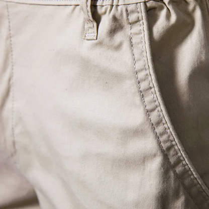 Men's Cotton Flat Front Shorts