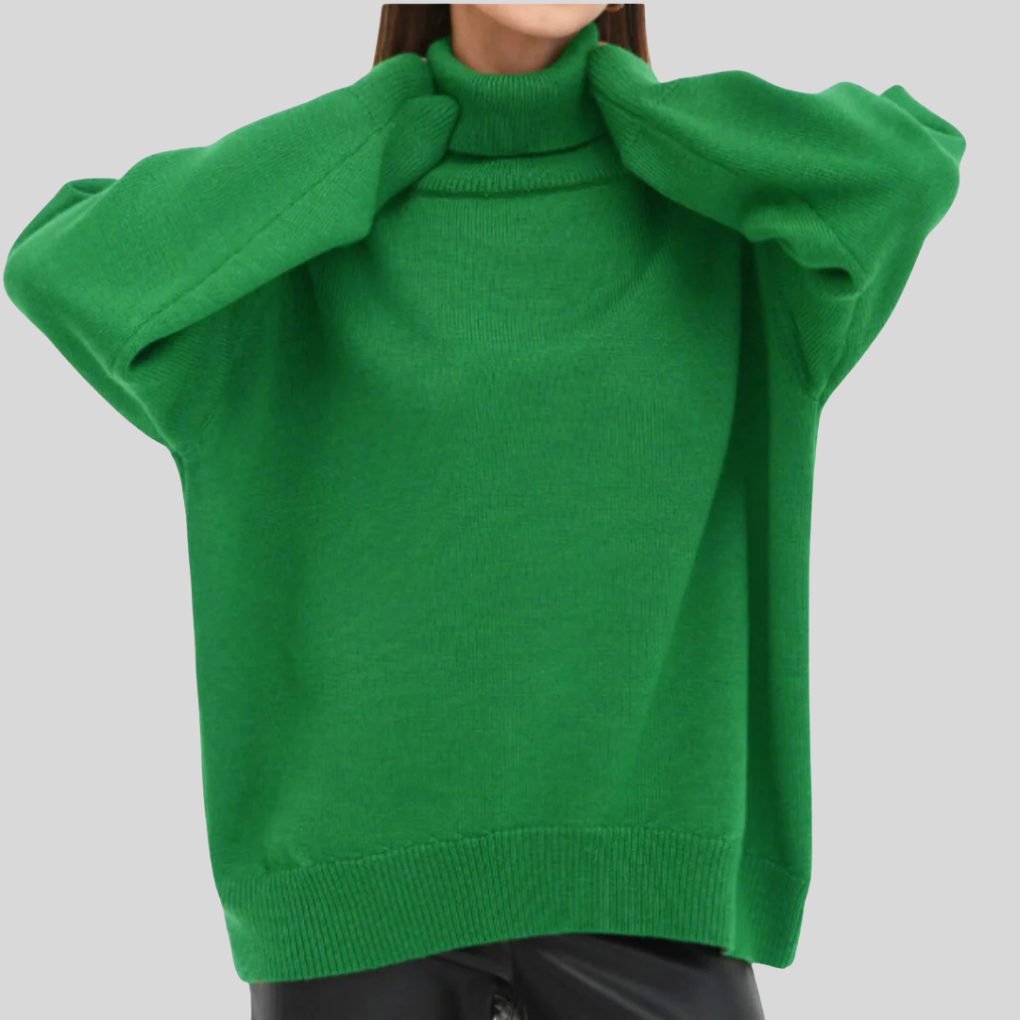 Women's Rollneck Sweater Cold-Weather