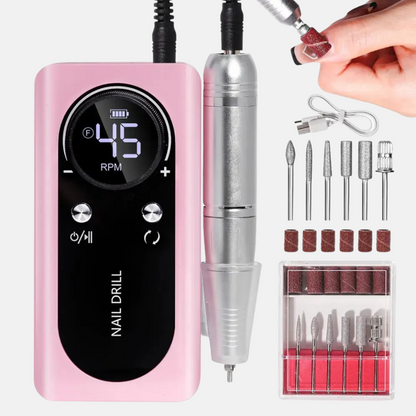 Rechargeable Electric Nail Drill 45,000RPM
