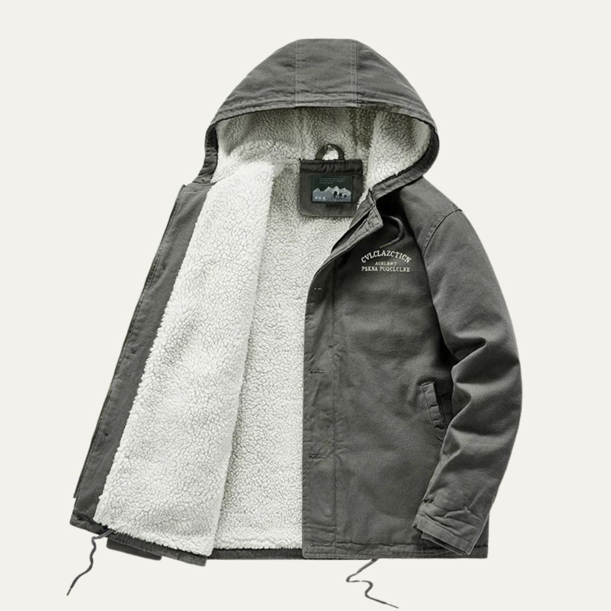 Men's Waterproof Winter Jacket Fleece Lined Padded - Vonnera