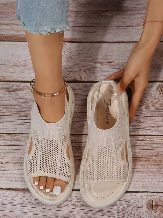Luna | Women's Casual Open Toe Slip-On Platform Sandals