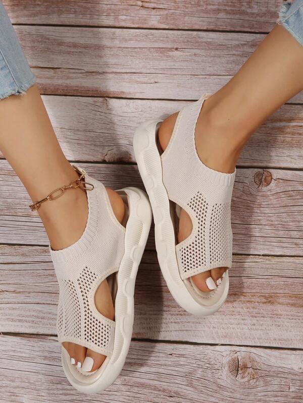Luna | Women's Casual Open Toe Slip-On Platform Sandals
