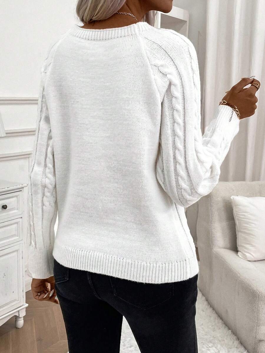 Women's Blouse Button Front Decorative Details